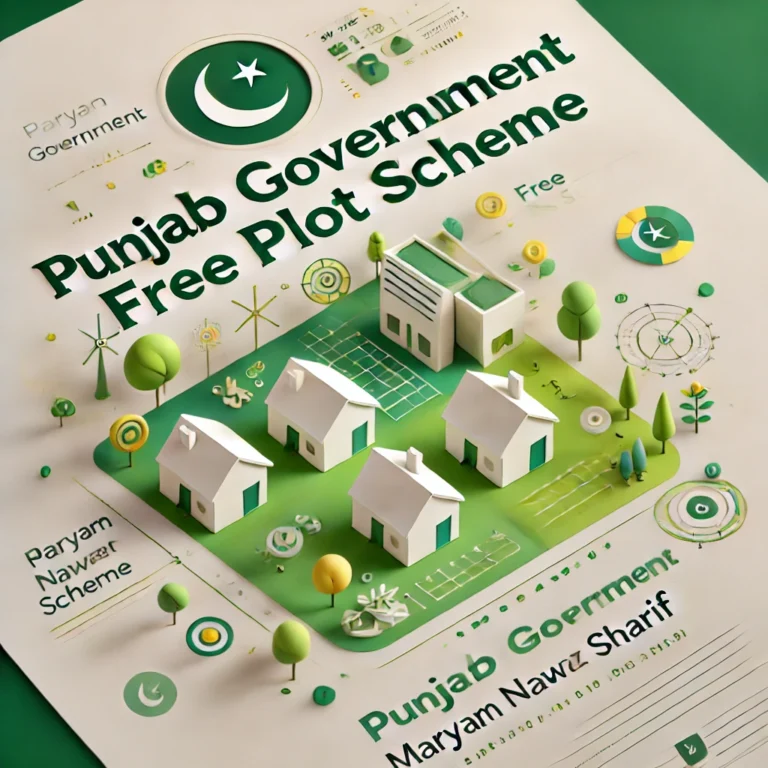 3 marla free plot scheme